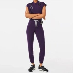 Figs Rafaela Jumpsuit- Limited Edition Purple Jam Size XS